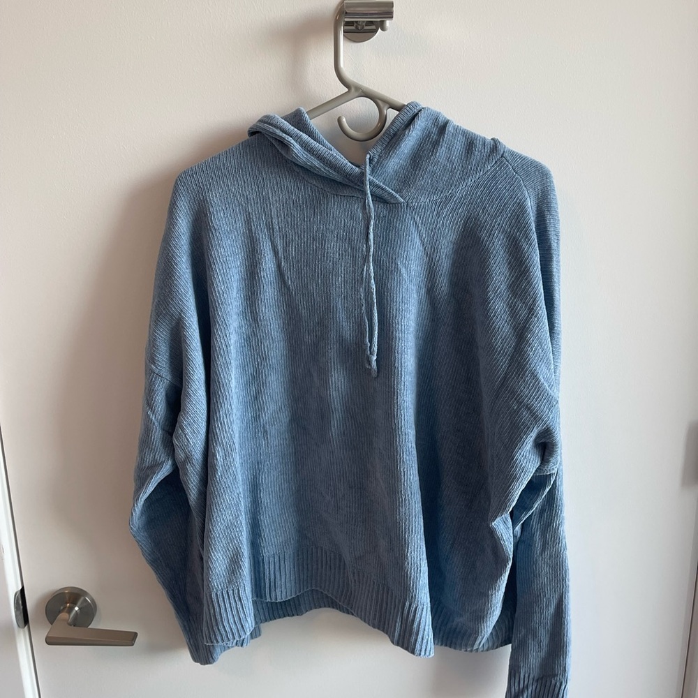 Elieen Fisher Blue Women's  Hooded Haze Top